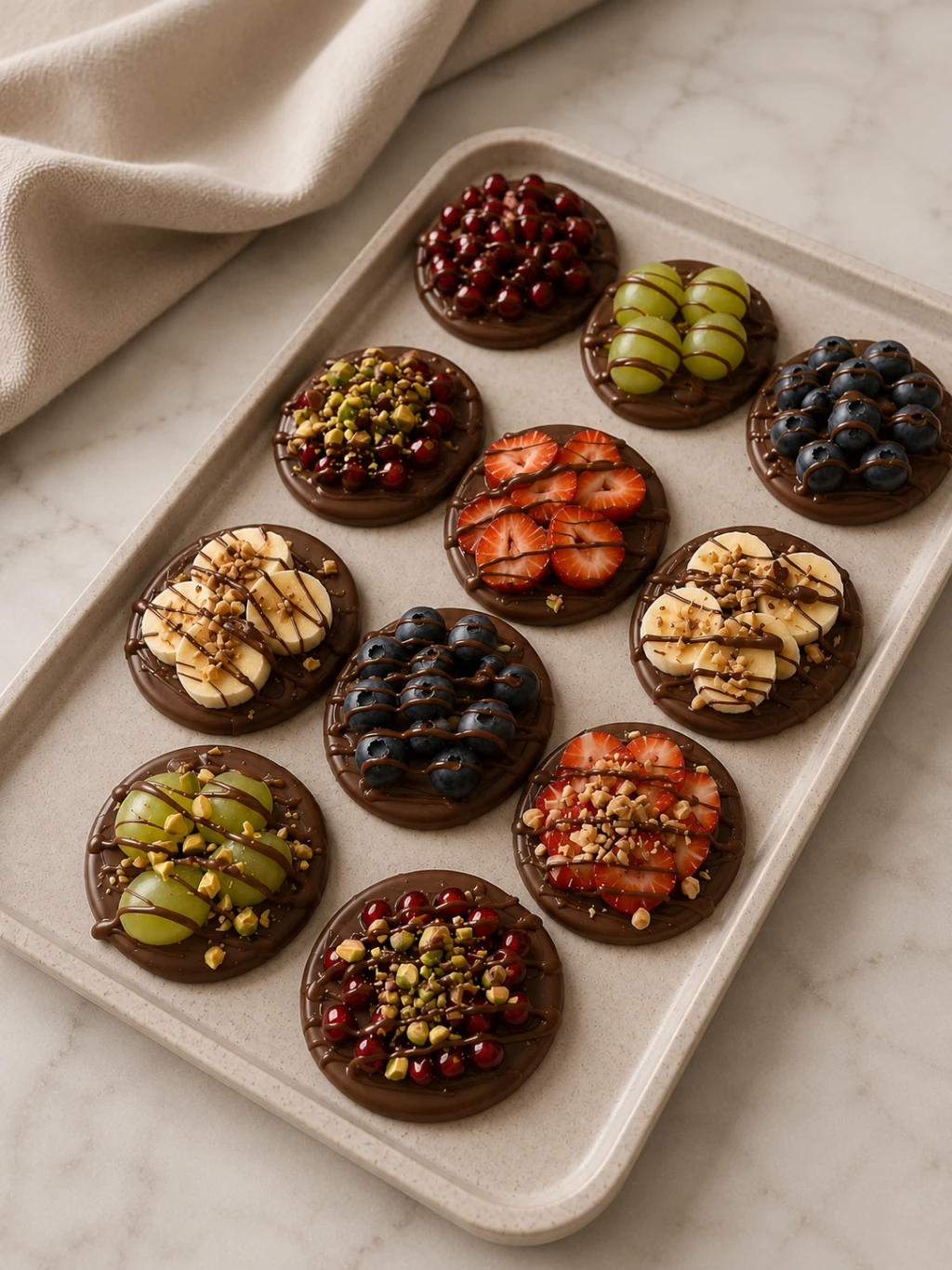 Choco-Bites alla frutta