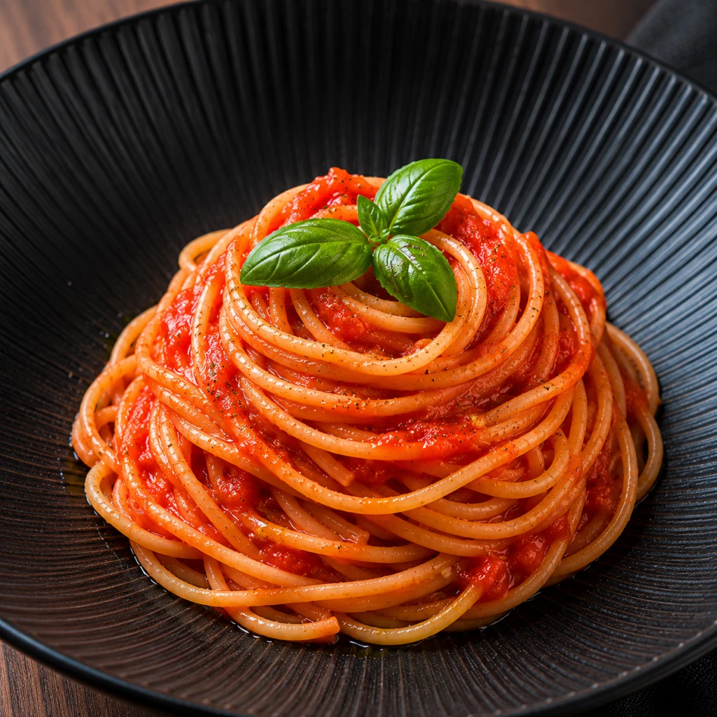 Spaghetto Pomodoro e Basilico