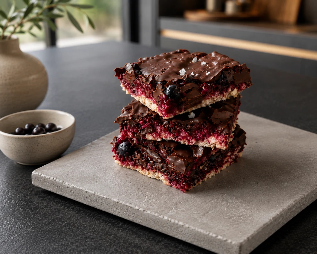 Brownies ai Frutti Rossi e Fondente
