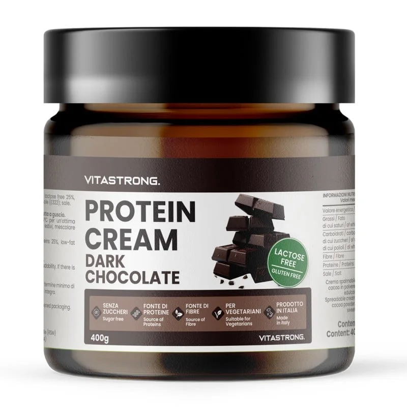 Protein Cream cioccolato fondente 400g